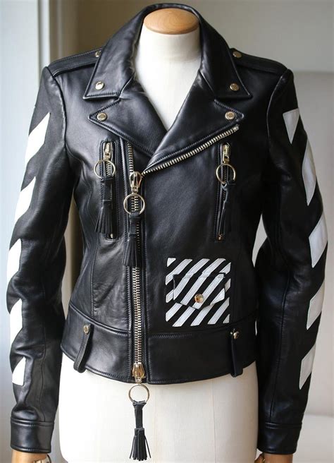 off white biker